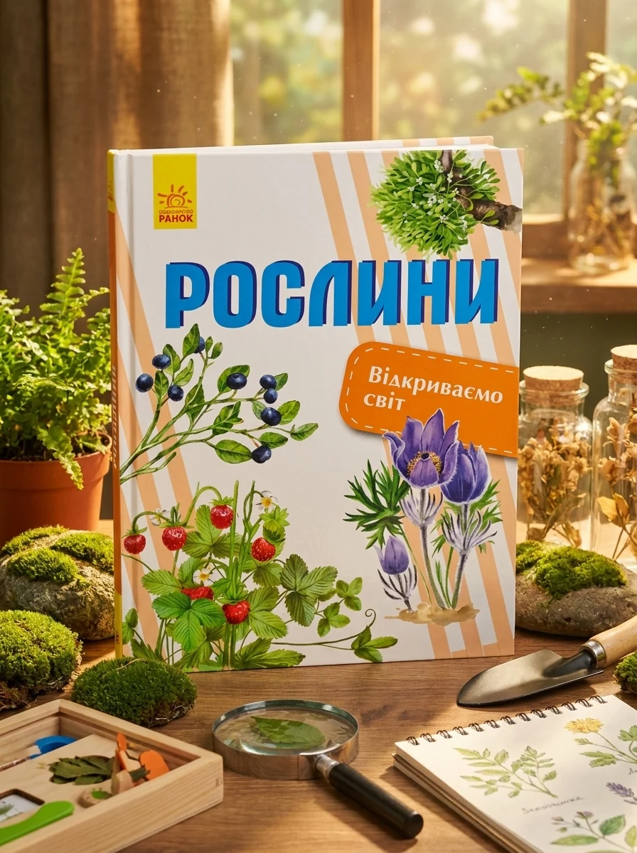 Рослини. Відкриваємо світ — Дитяча література