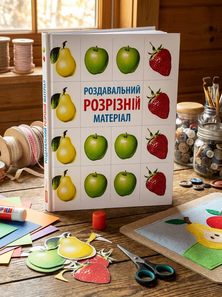 Роздавальний розрізний матеріал. Фрукти. Ягоди, — Дім, сім'я, релігія