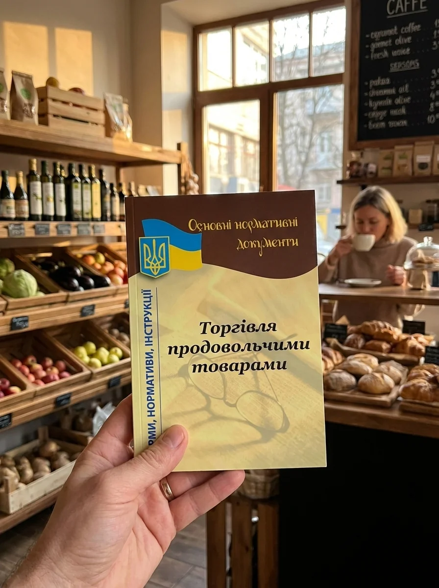 Роздрібна торгівля продовольчими товарами: основні нормативні документи, обкладинка