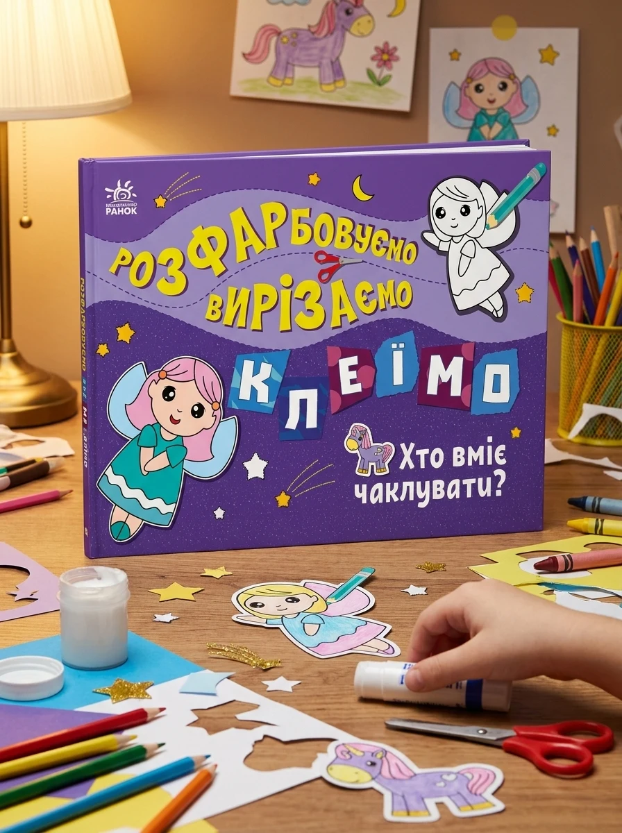 Розфарбовуємо, вирізаємо, клеїмо. Хто вміє чаклувати? — фото 2