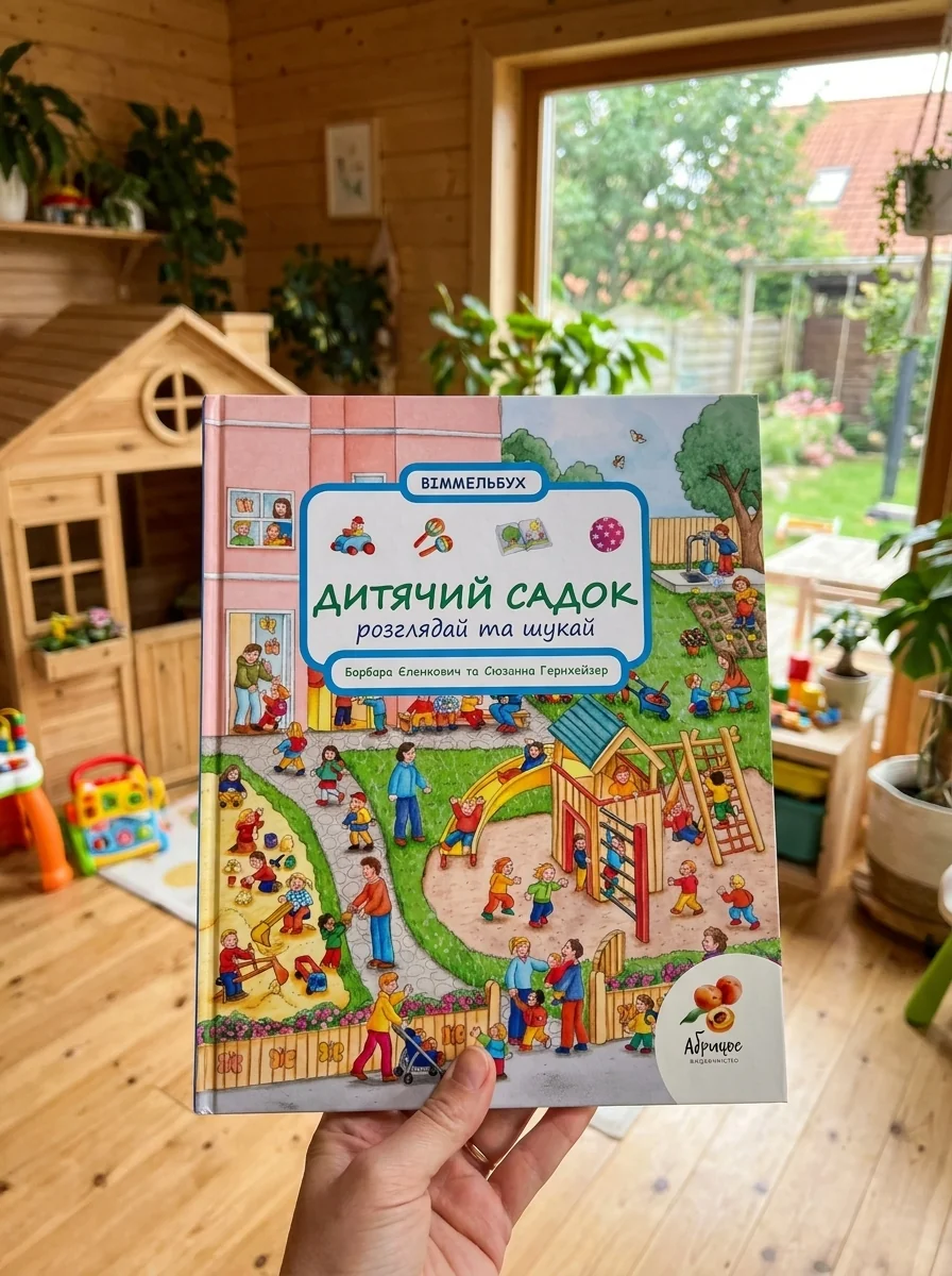Розглядай та шукай. Дитячий садок — Дитяча література