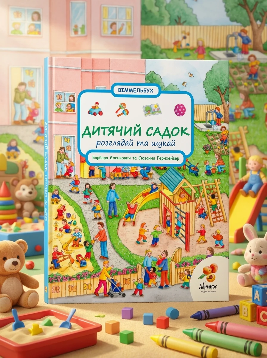 Розглядай та шукай. Дитячий садок — Дитяча література
