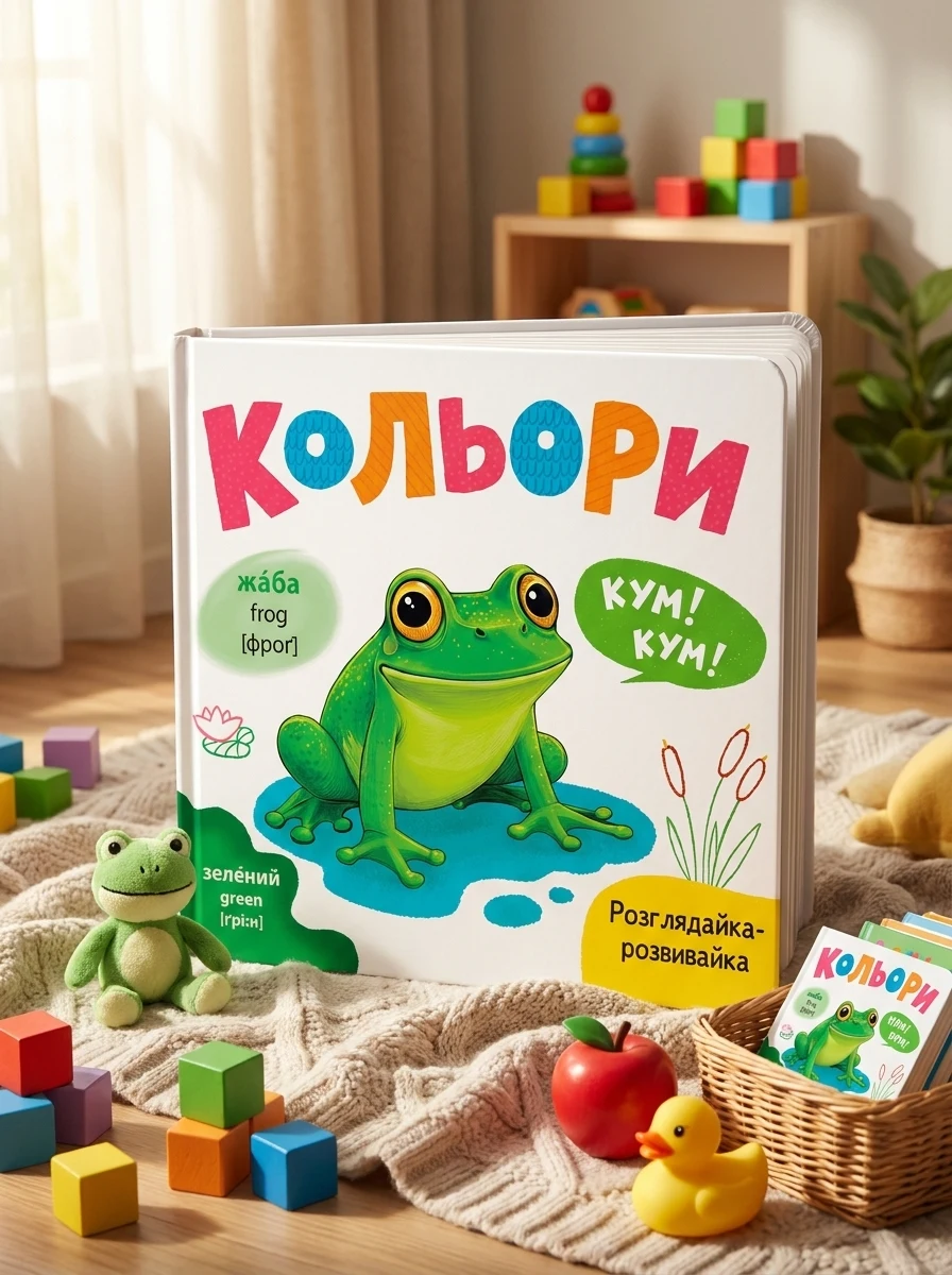 Розглядайка-розвивайка. Кольори — Дитяча література