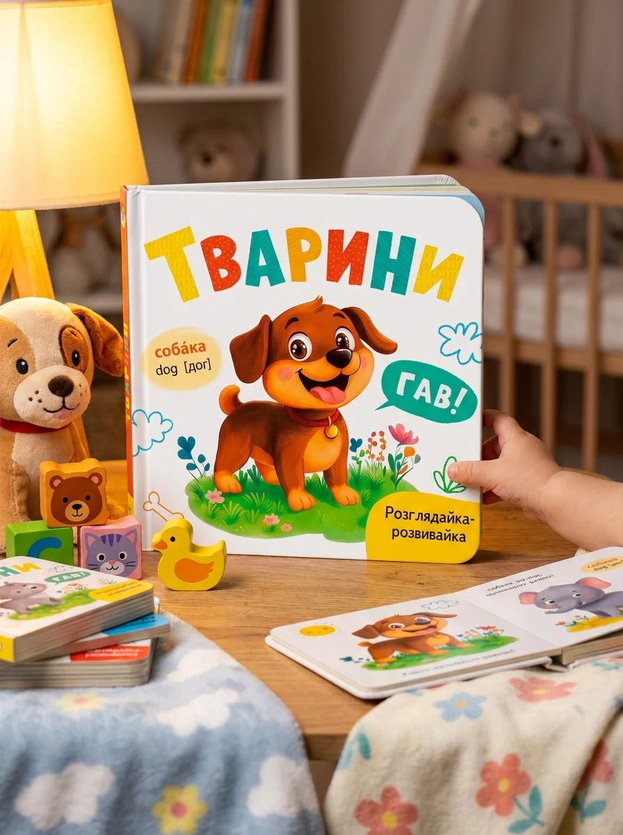Розглядайка-розвивайка. Тварини — Дитяча література