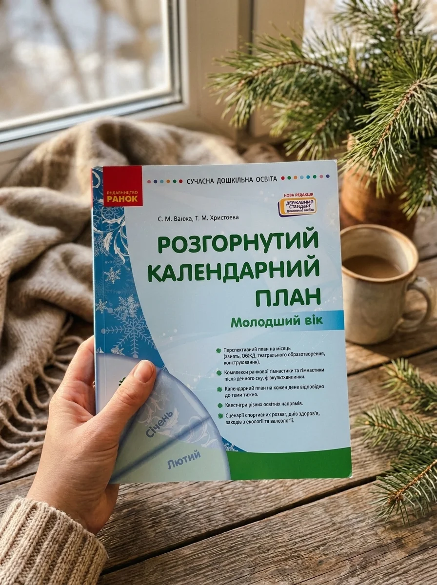 Розгорнутий календарний план. Грудень. Молодший вік. Сучасна дошкільна освіта — Світлана Ванжа, обкладинка