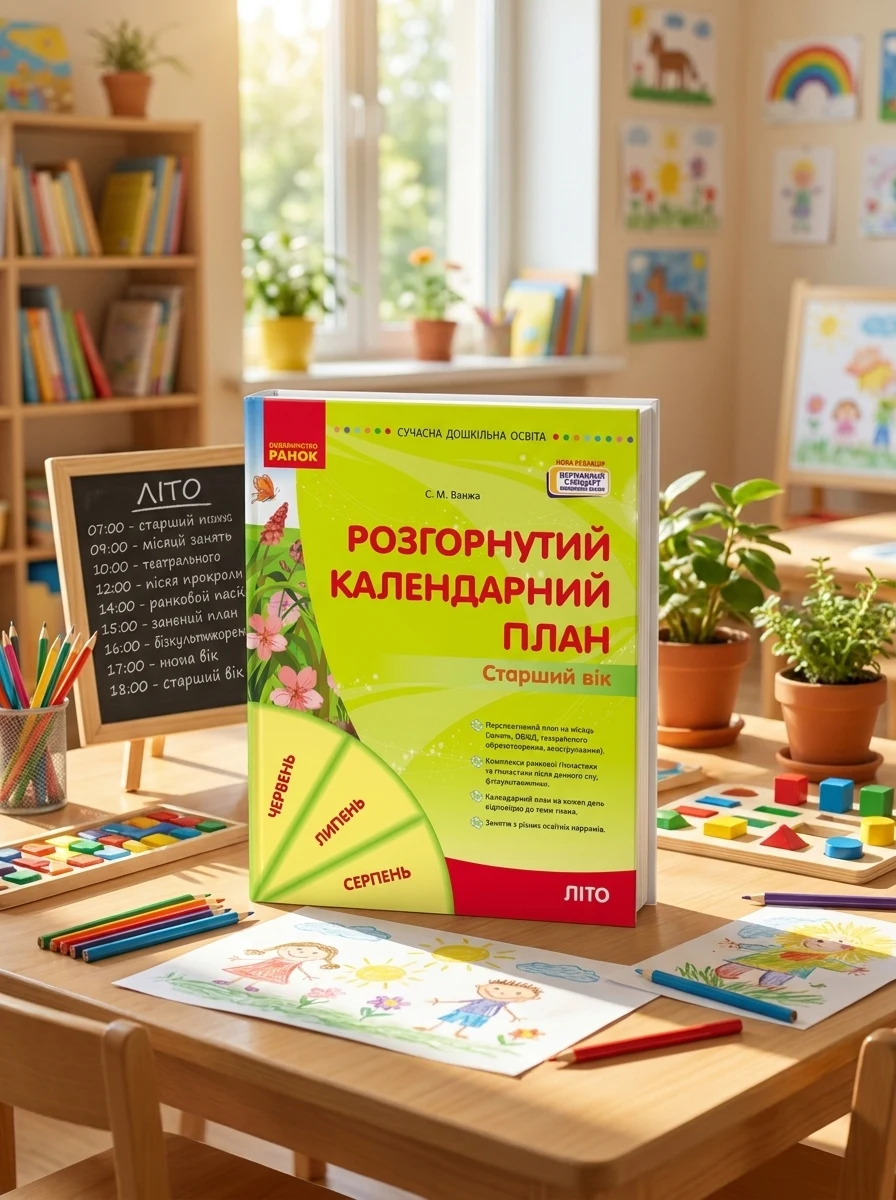 Розгорнутий календарний план. Літо. Старший вік. Сучасна дошкільна освіта — Вивчення мов