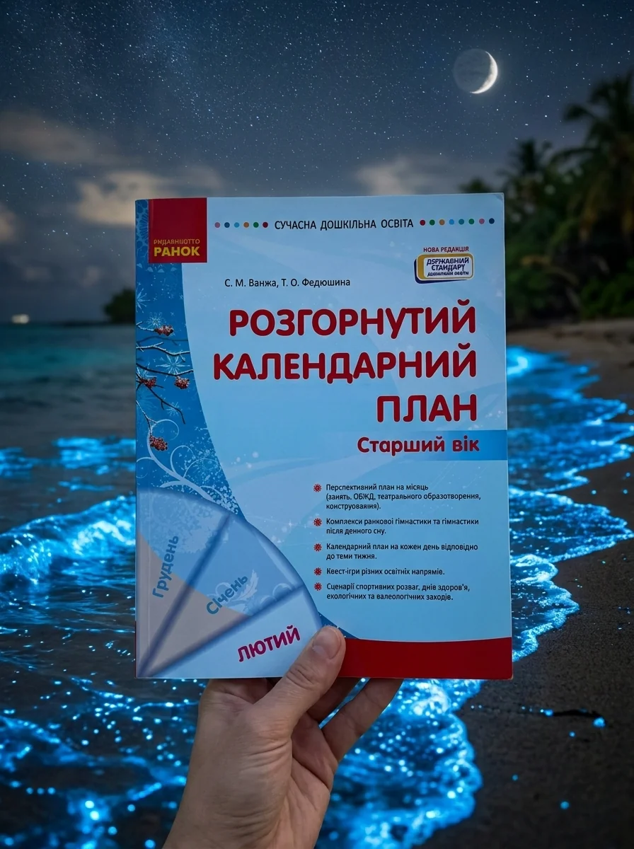 Розгорнутий календарний план. Лютий. Старший вік. Сучасна дошкільна освіта — Світлана Ванжа, обкладинка