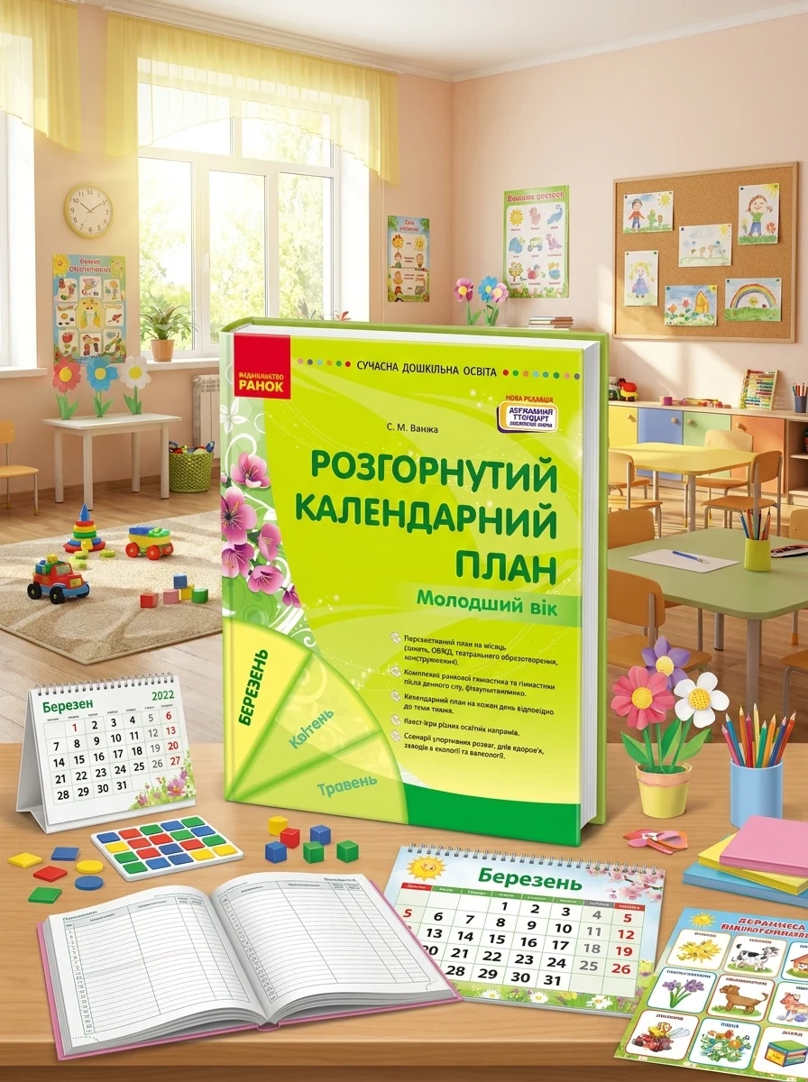 Розгорнутий календарний план. Молодший вік. Березень. Сучасна дошкільна освіта — фото 2