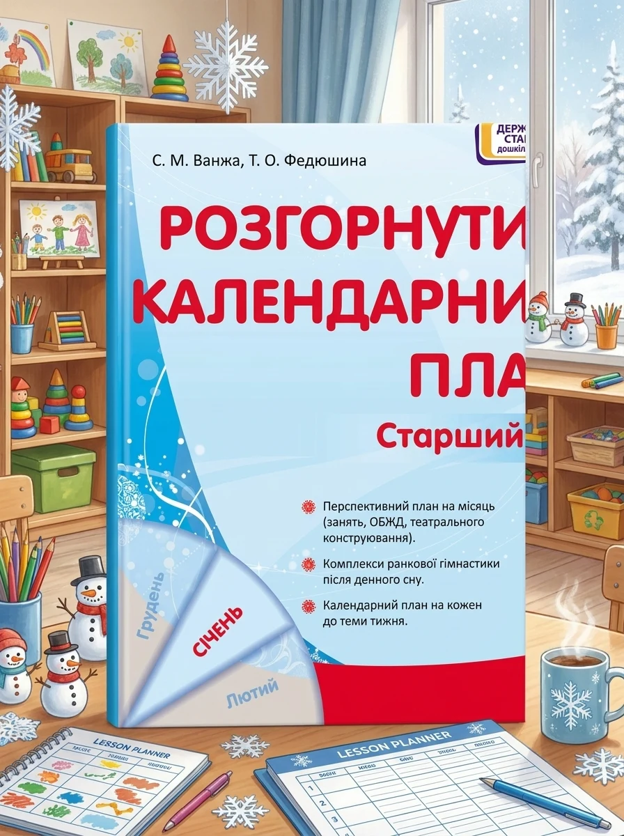 Розгорнутий календарний план. Січень. Старший вік. Сучасна дошкільна освіта — Вивчення мов