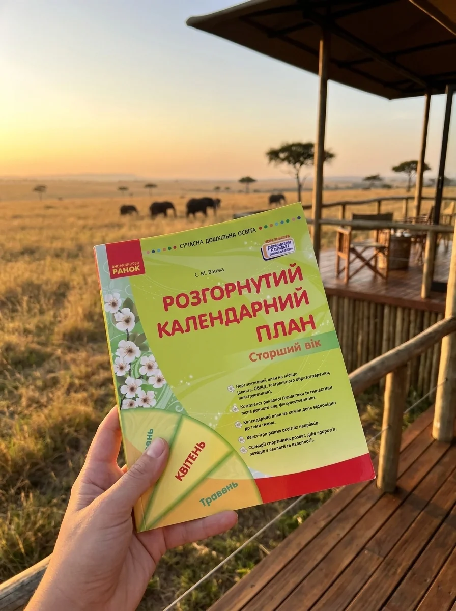 Розгорнутий календарний план. Старший вік. Квітень. Сучасна дошкільна освіта — Вивчення мов