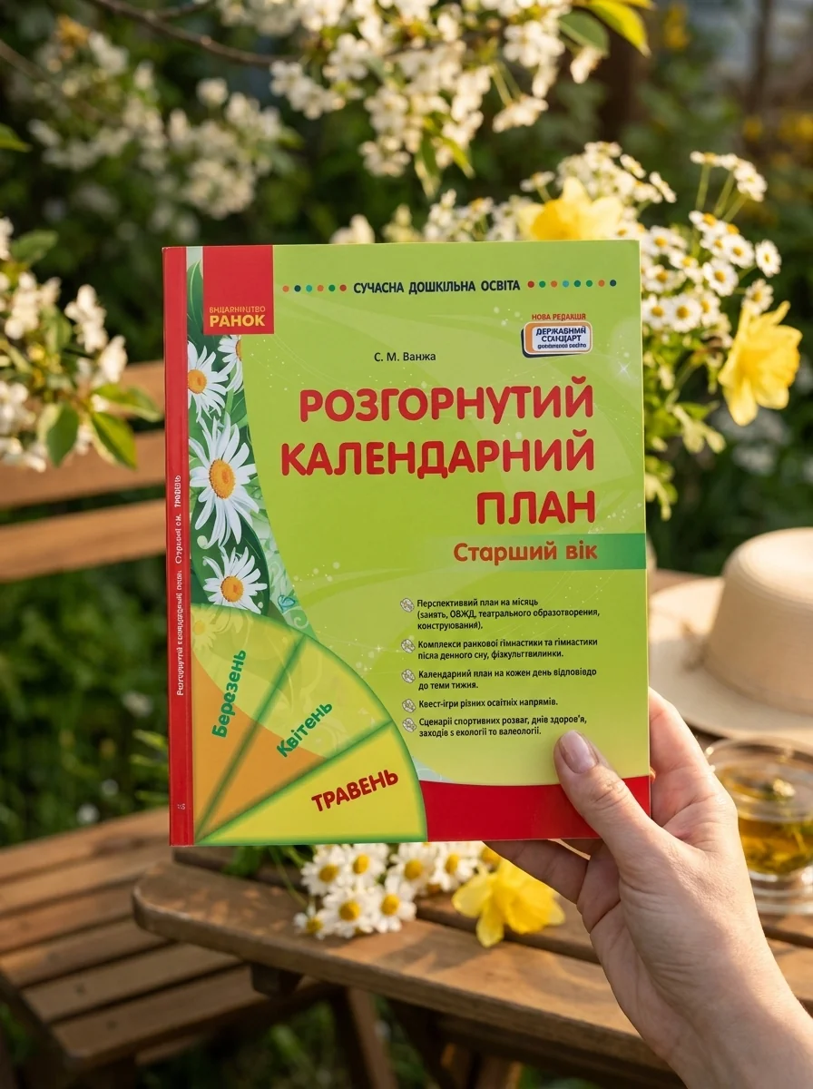 Розгорнутий календарний план. Травень. Старший вік. Сучасна дошкільна освіта — Світлана Ванжа, обкладинка