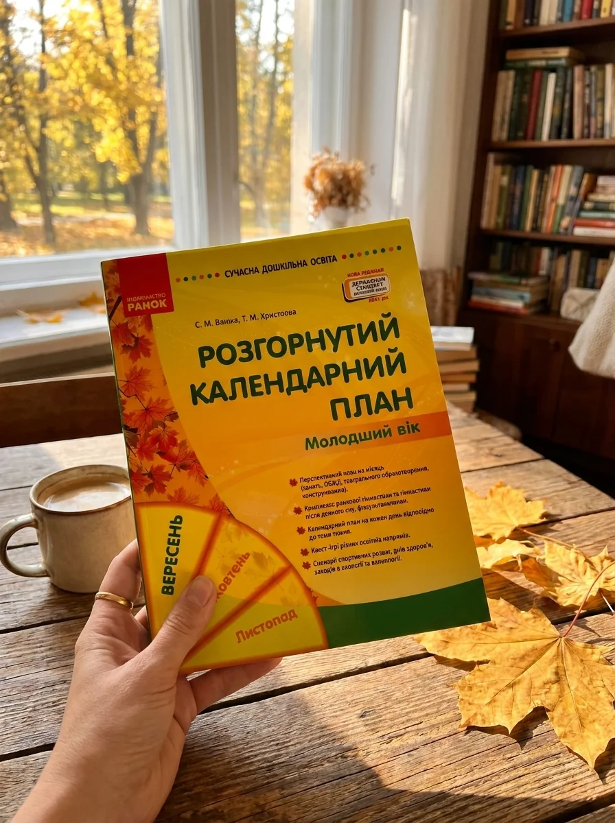 Розгорнутий календарний план. Вересень. Молодший вік. Сучасна дошкільна освіта — Світлана Ванжа, обкладинка