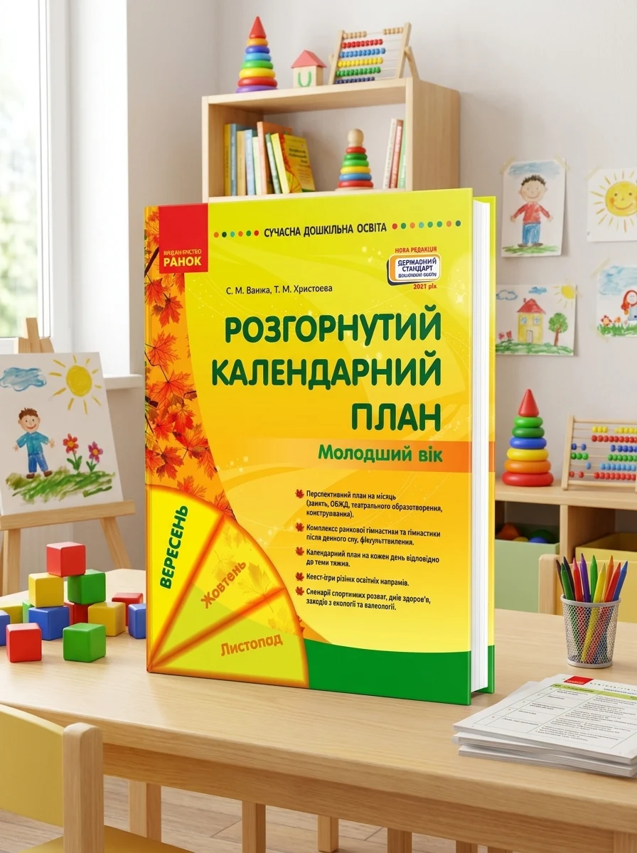 Розгорнутий календарний план. Вересень. Молодший вік. Сучасна дошкільна освіта — Вивчення мов