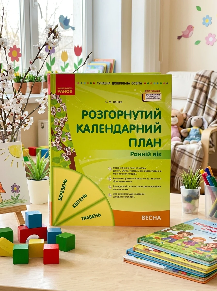 Розгорнутий календарний план. Весна. Ранній вік. Сучасна дошкільна освіта — Дім, сім'я, релігія