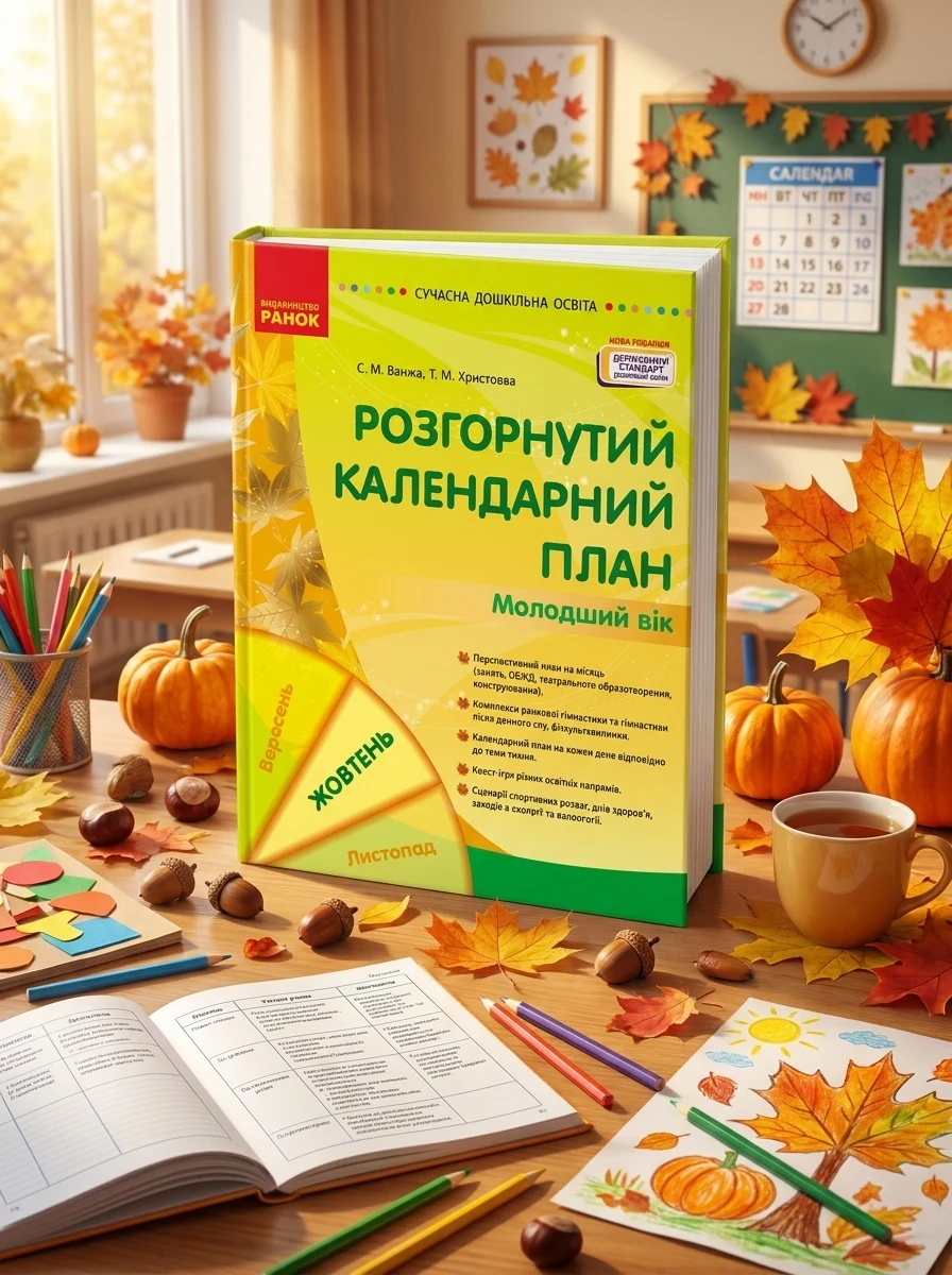Розгорнутий календарний план. Жовтень. Молодший вік. Сучасна дошкільна освіта — Вивчення мов