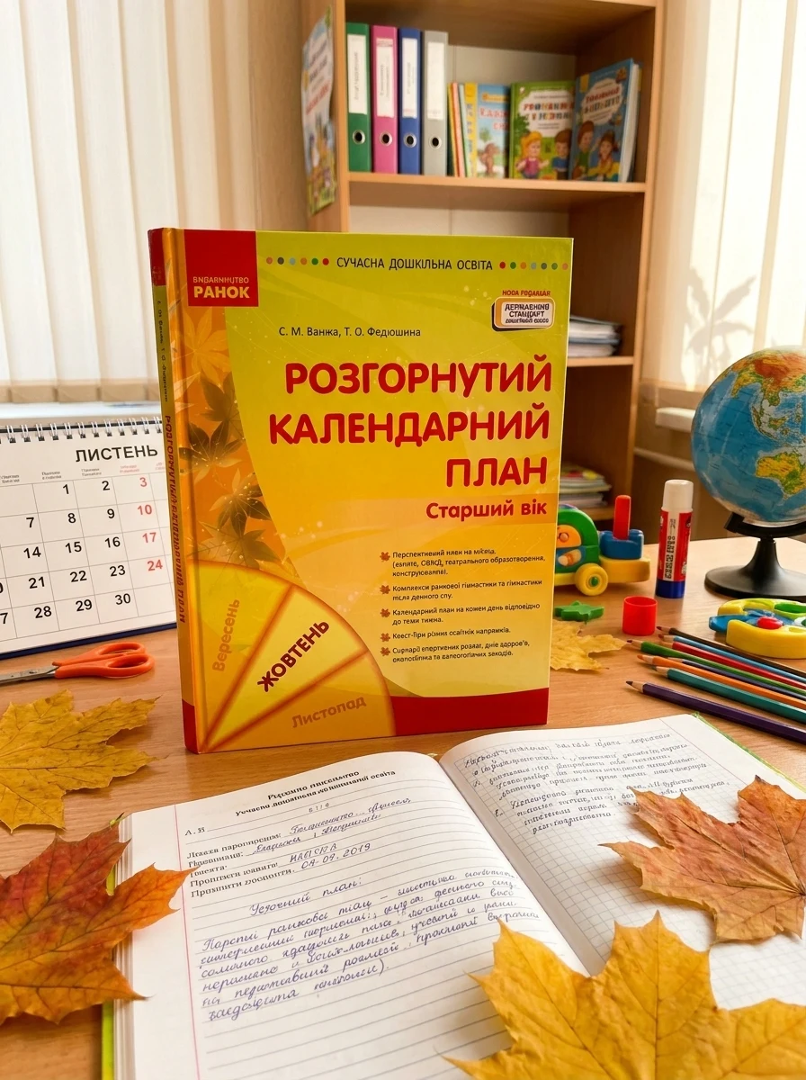 Розгорнутий календарний план. Жовтень. Старший вік. Сучасна дошкільна освіта — Вивчення мов