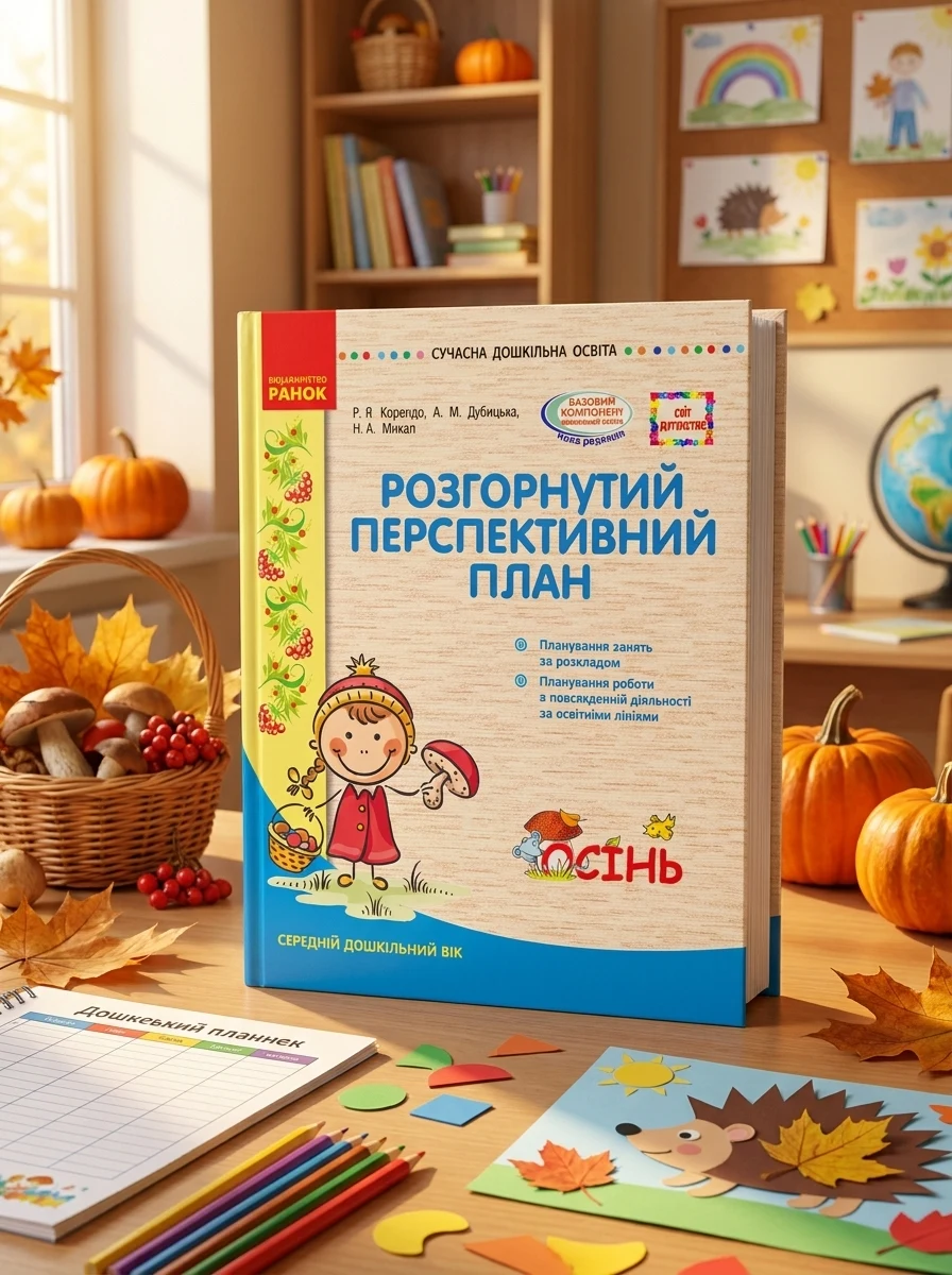 Розгорнутий перспективний план. Середній вік. Осінь. Сучасна дошкільна освіта — Дім, сім'я, релігія