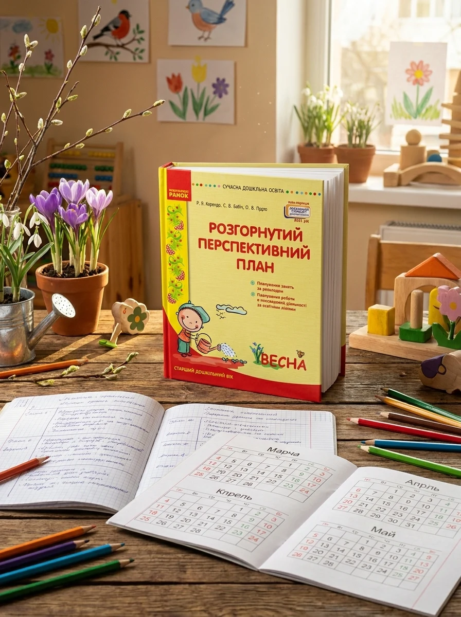 Розгорнутий перспективний план. Старший дошкільний вік. Весна. Сучасна дошкільна освіта