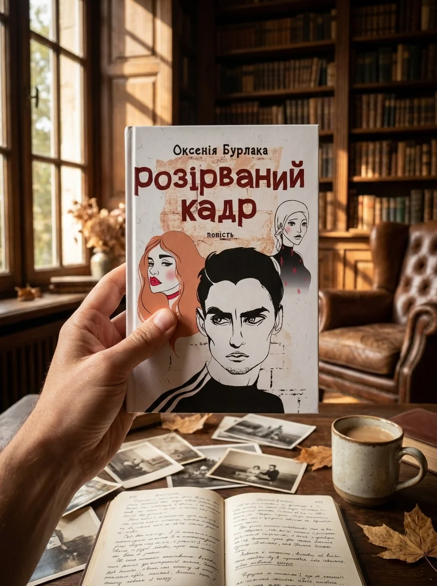 Розірваний кадр — Художня література