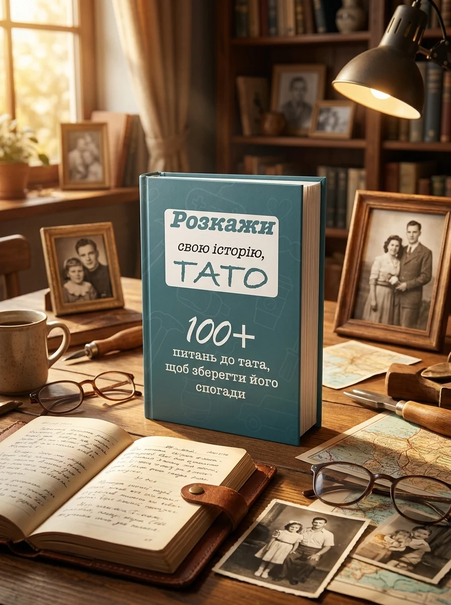 Розкажи свою історію, Тато, обкладинка