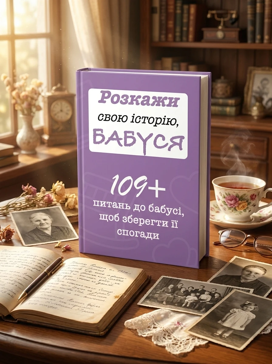 Розкажи свою історію, Бабуся, обкладинка