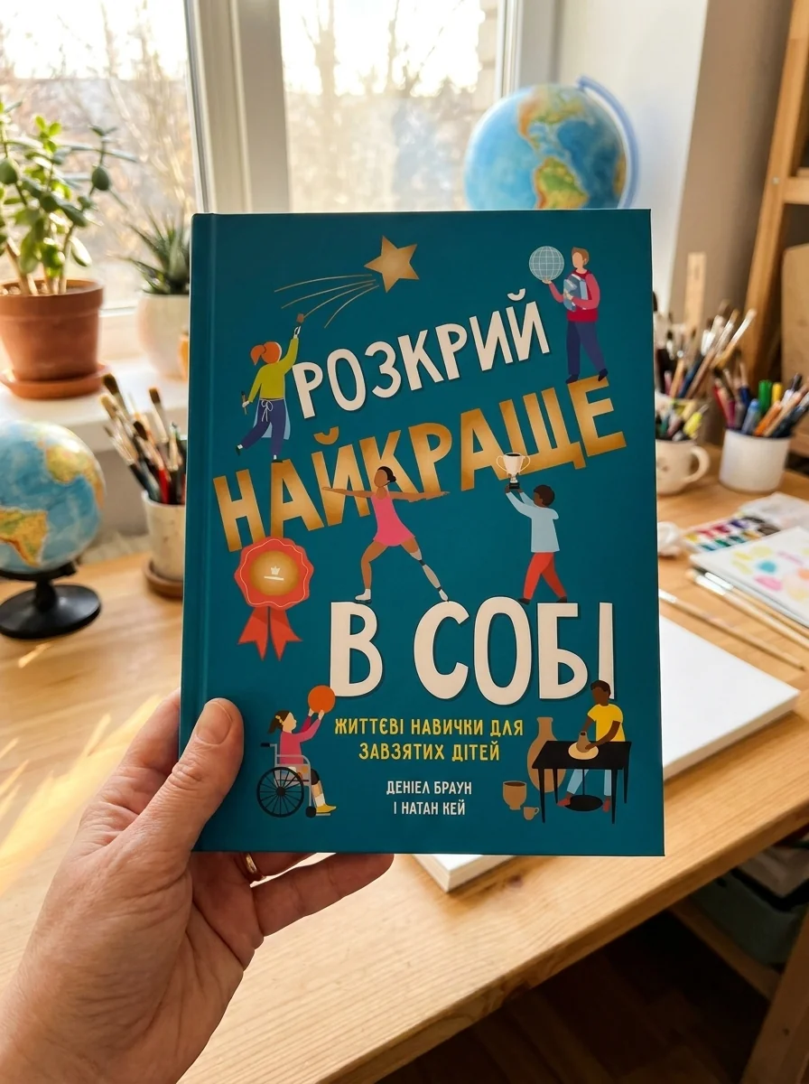 Розкрий найкраще в собі. Життєві навички для завзятих дітей — Браун Деніел, обкладинка