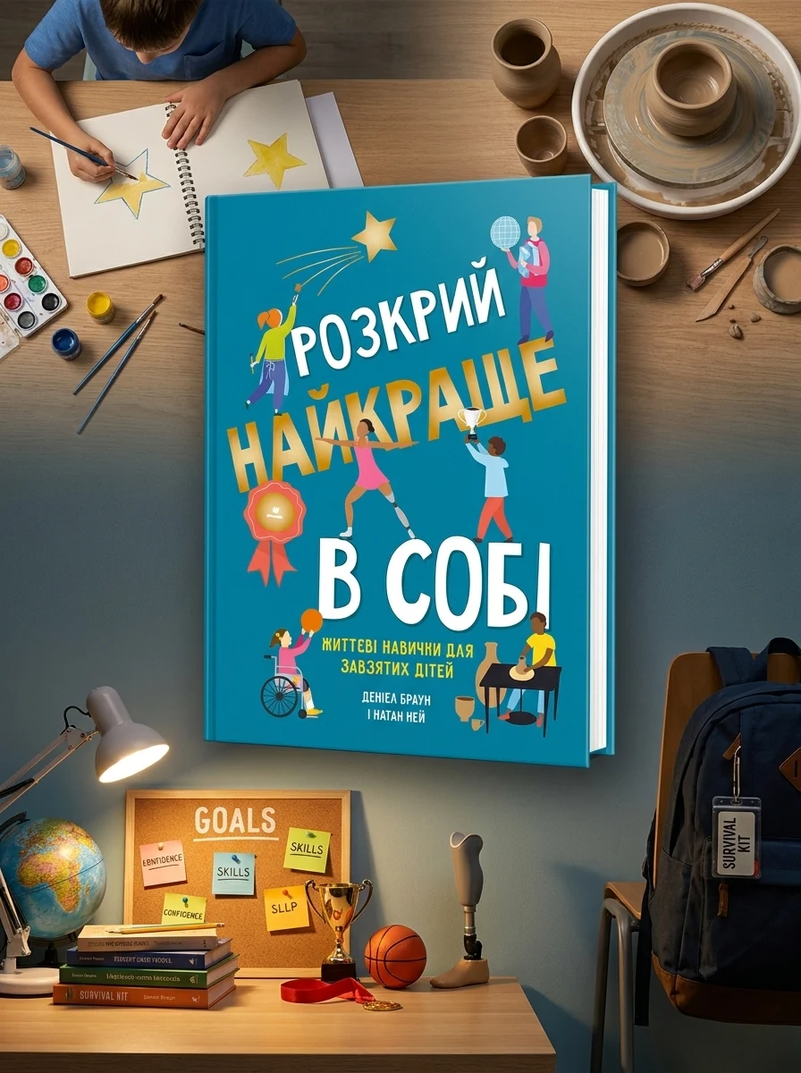 Розкрий найкраще в собі. Життєві навички для завзятих дітей — Дитячі книги