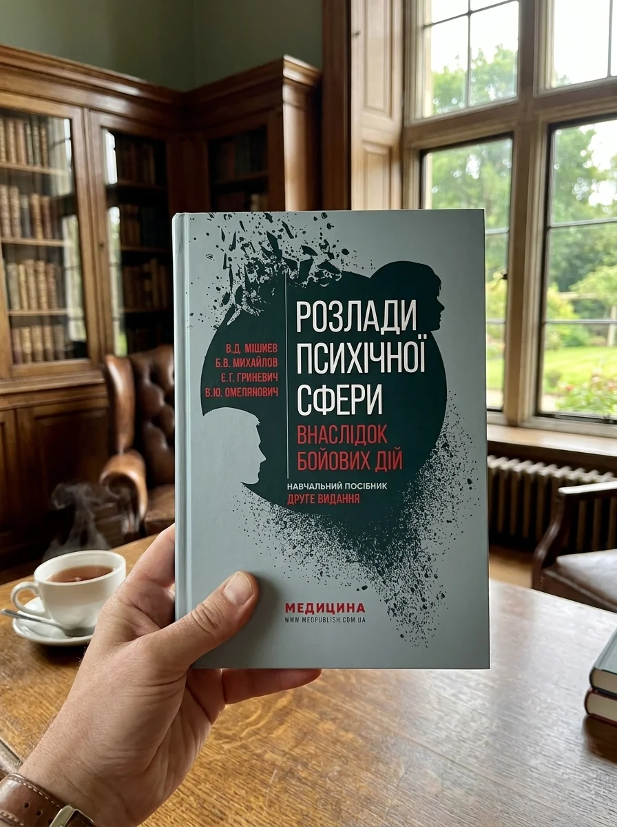 Розлади психічної сфери внаслідок бойових дій: навчальний посібник — Книги