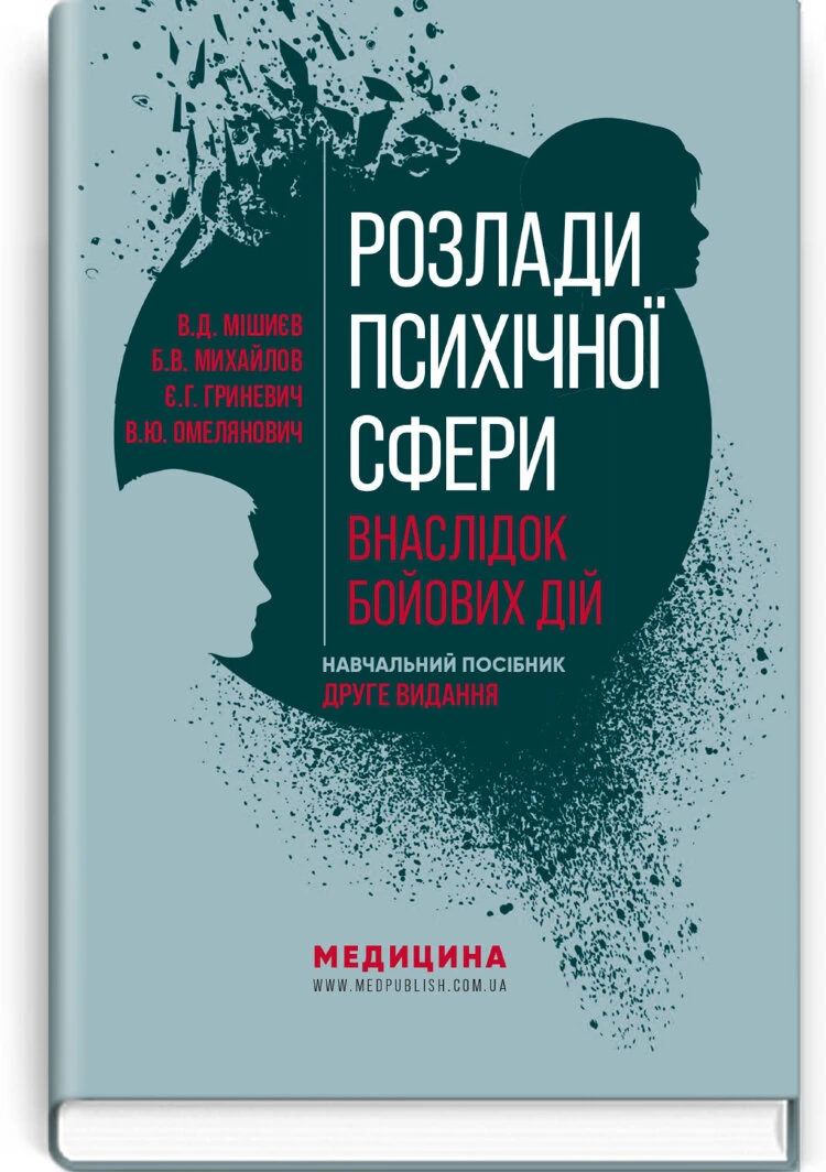 Розлади психічної сфери внаслідок бойових дій: навчальний посібник