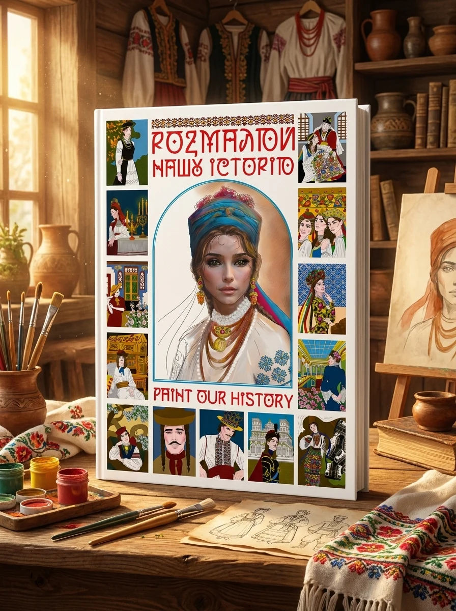 Розмалюй нашу історю — Книги