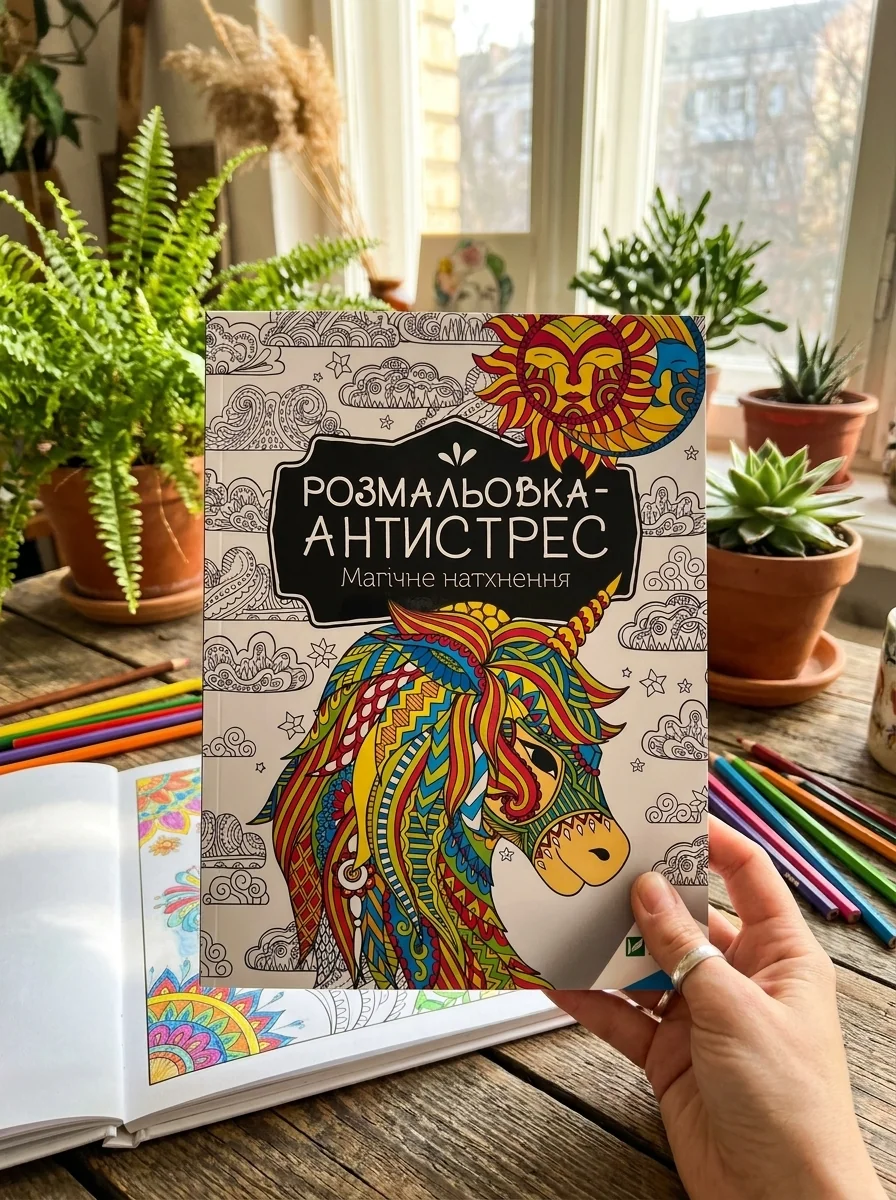 Розмальовка-антистрес. Магічне натхнення — фото 2