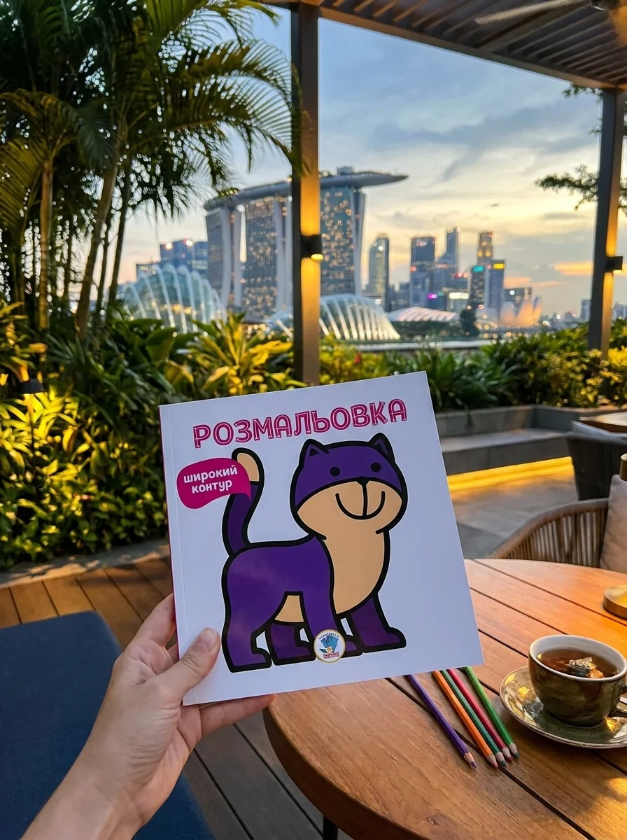 Розмальовка. Книга 2. Няв — Дитяча література