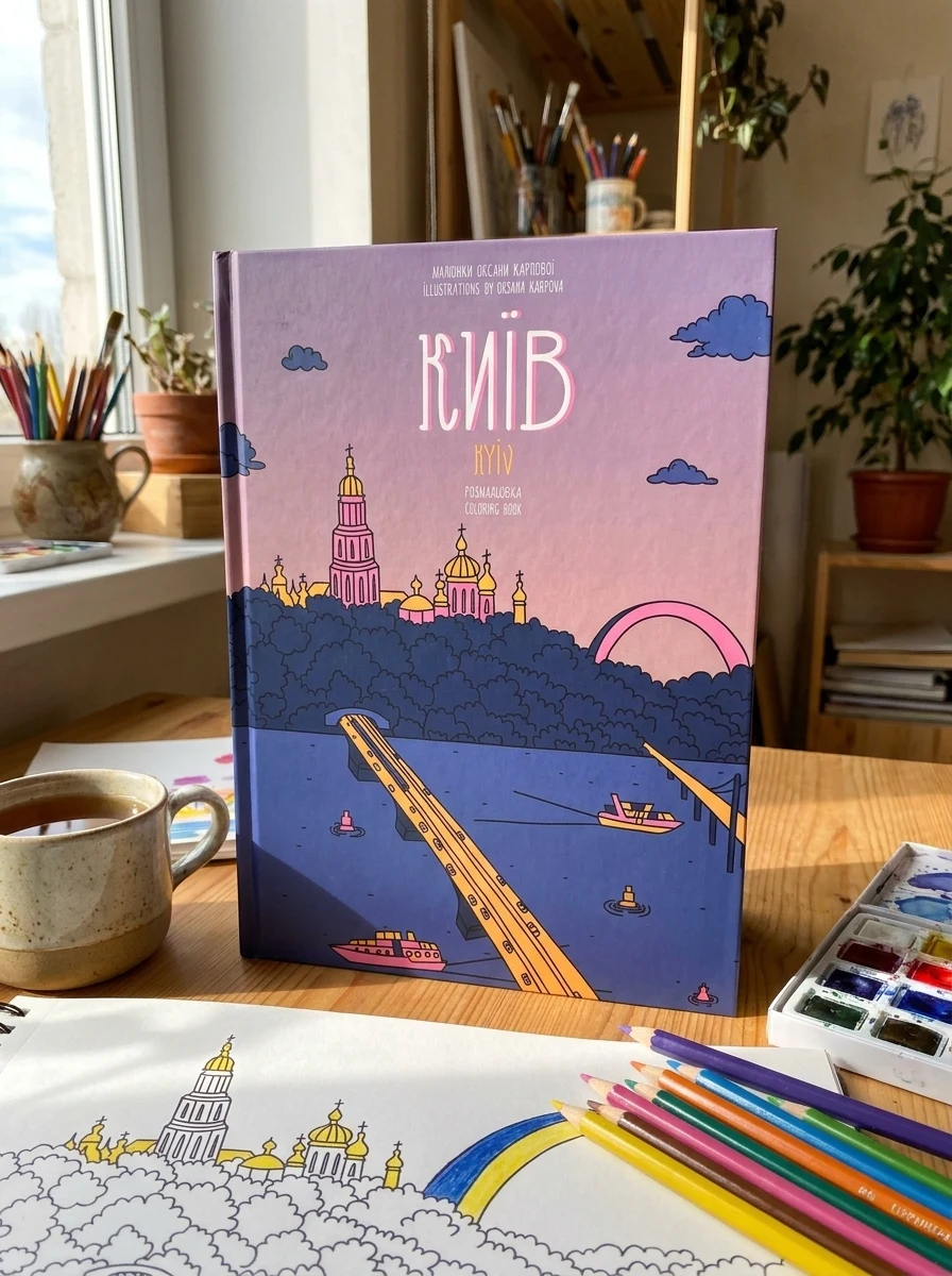 Розмальовка Київ