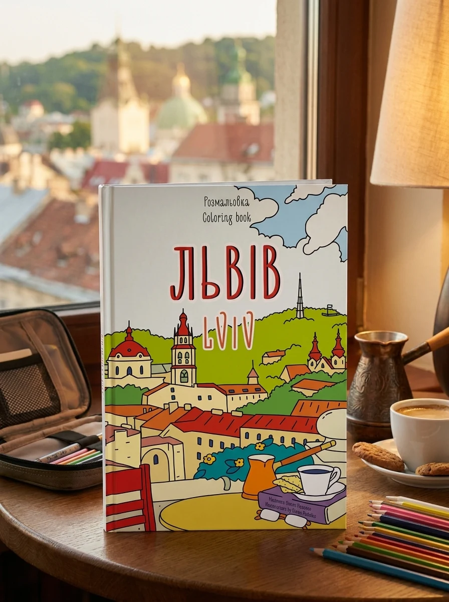 Розмальовка Львів, — Дитяча література