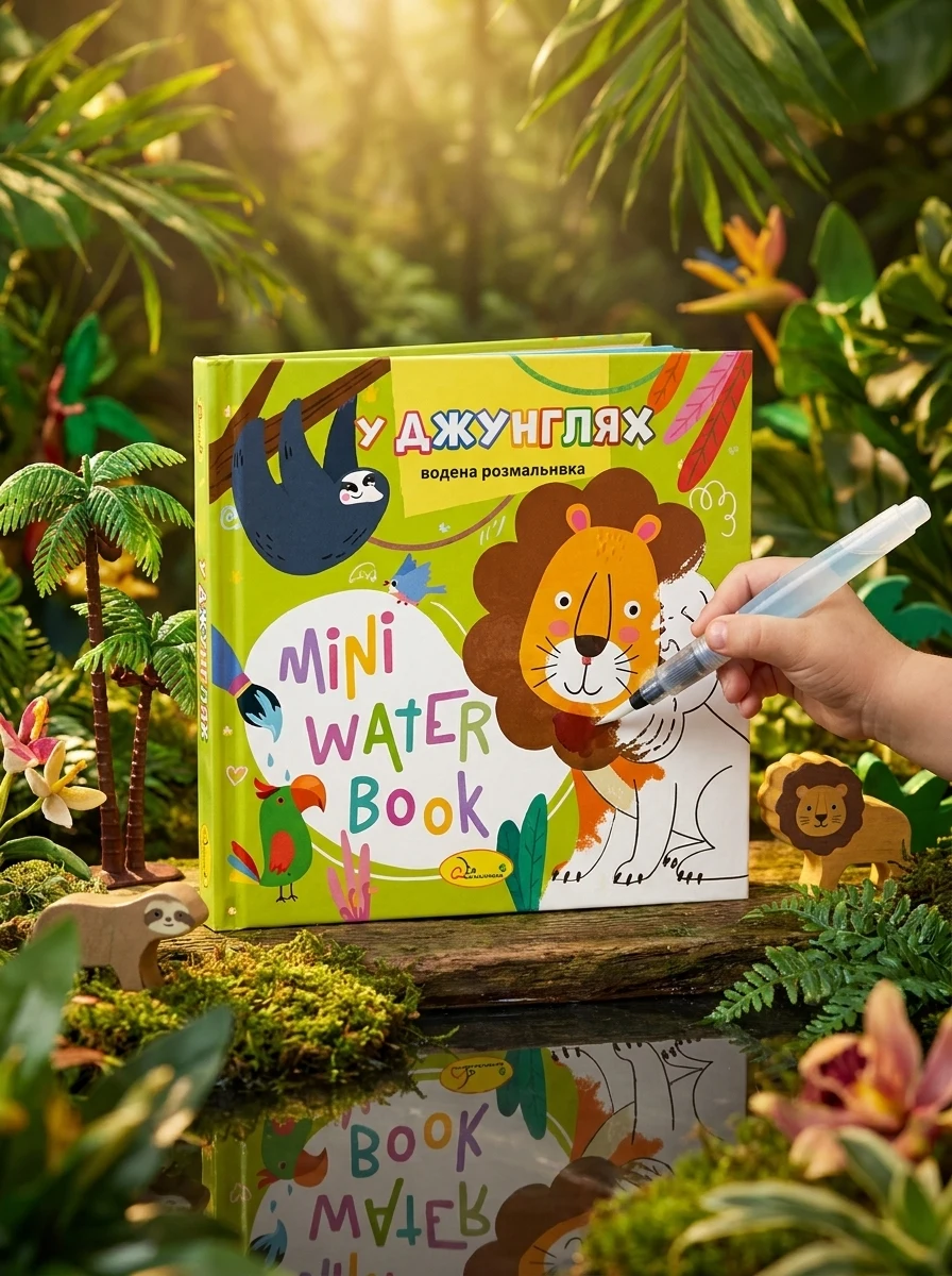 Розмальовка водна MINI Water Book РМ-95 асорті — Дитяча література