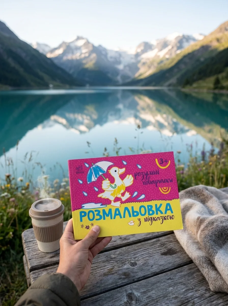 Розмальовка з підказкою. Розумні тваринки — фото 2