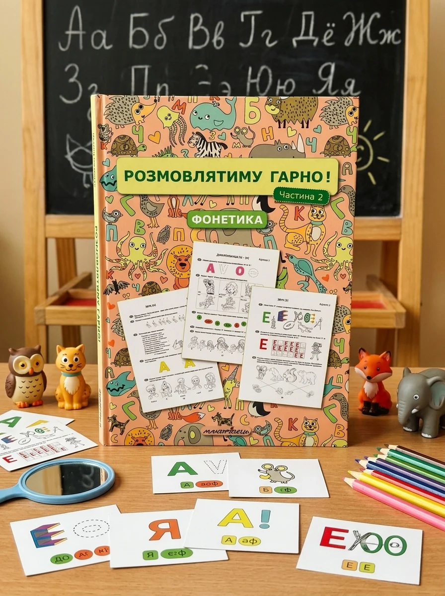 Розмовлятиму гарно! Фонетика. Навчально-методичний посібник для роботи. Частина 2 — фото 2