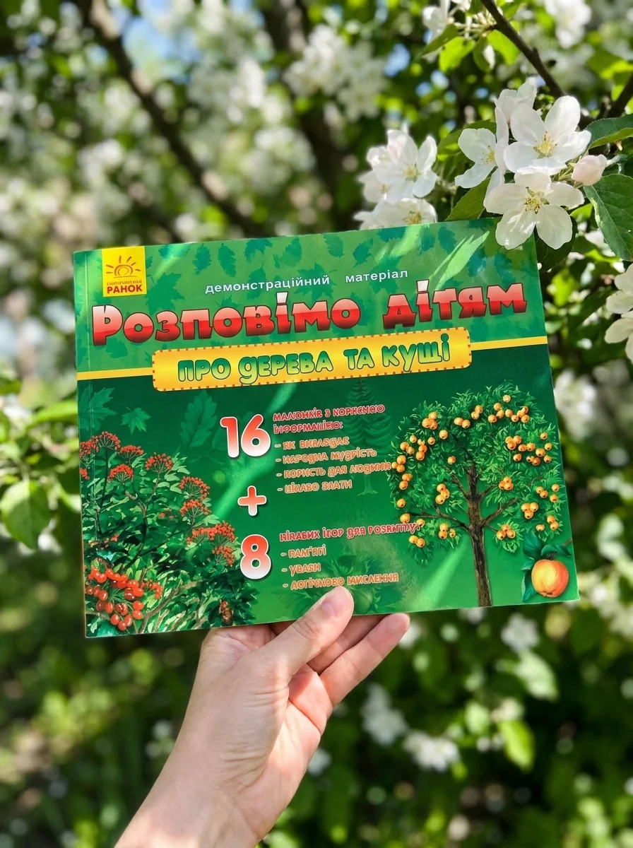 Розповімо дітям. Про дерева та кущі