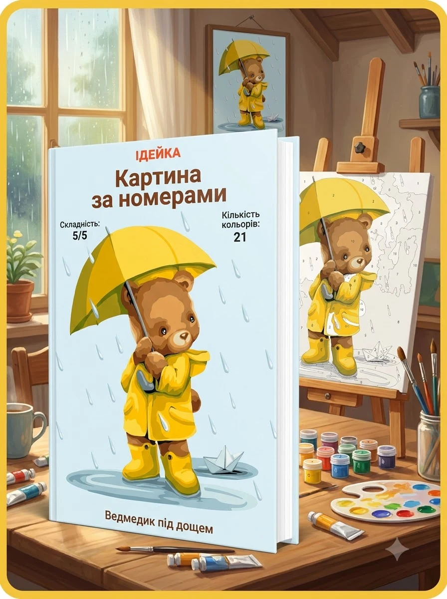 Розпис по номерах Ідейка Улюблена весна 30х30 (KHO2389), фото 2