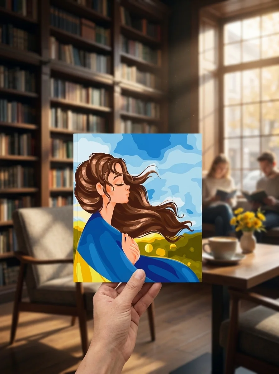 Розпис по номерах Серденько України 40х40 (KHO2592), обкладинка