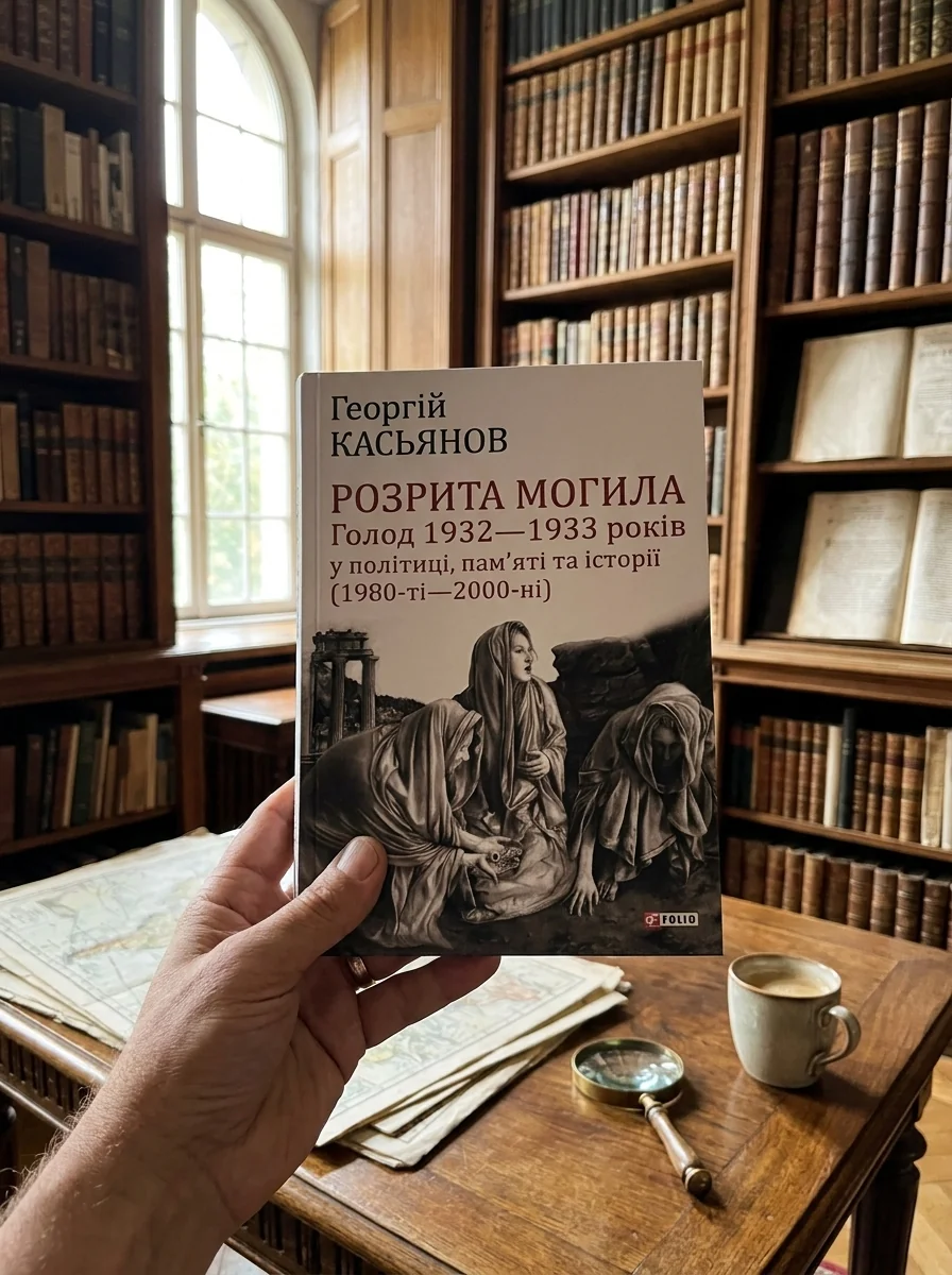 Розрита могила. Голод 1932—1933 років у політиці, пам’яті та історії (1980-ті—2000-ні) — Георгій Касьянов, обкладинка