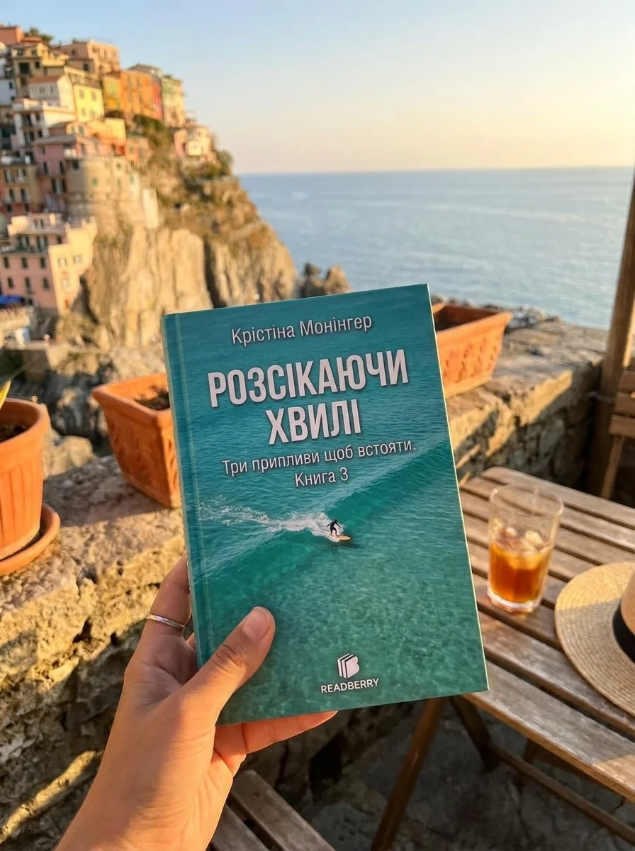 Розсікаючи хвилі. Три припливи щоб встояти. Книга 3 — Монінгер Крістіна, обкладинка