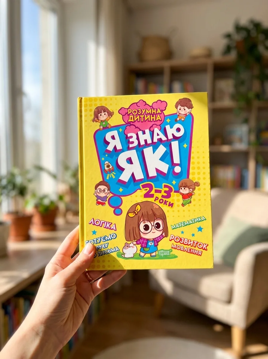 Розумна дитина. Я знаю як! 2-3 роки. Логіка. Математика. Готуємо руку до письма. Розвиток мовлення — фото 2