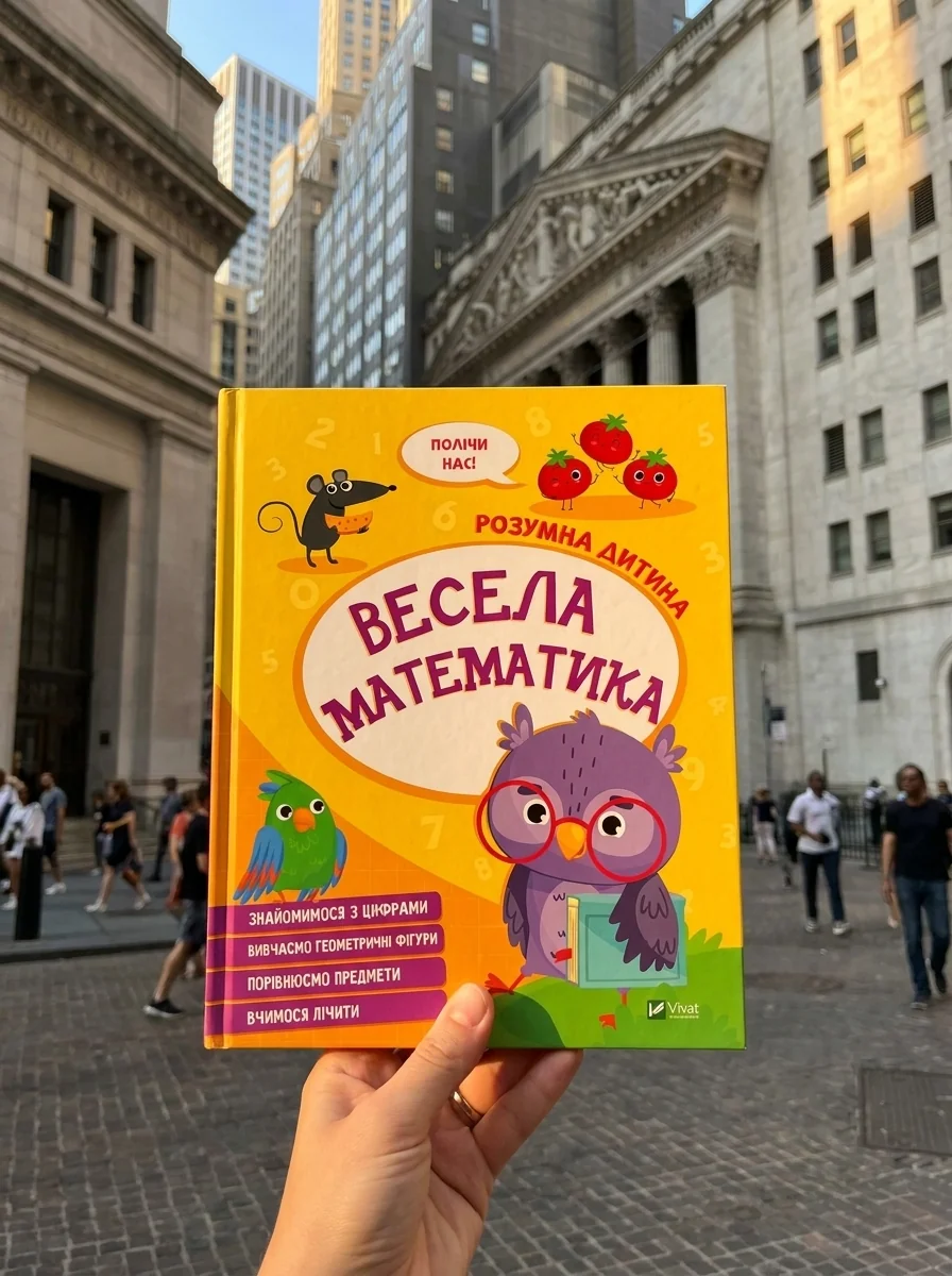 Розумна дитина. Весела математика | купити книгу онлайн
