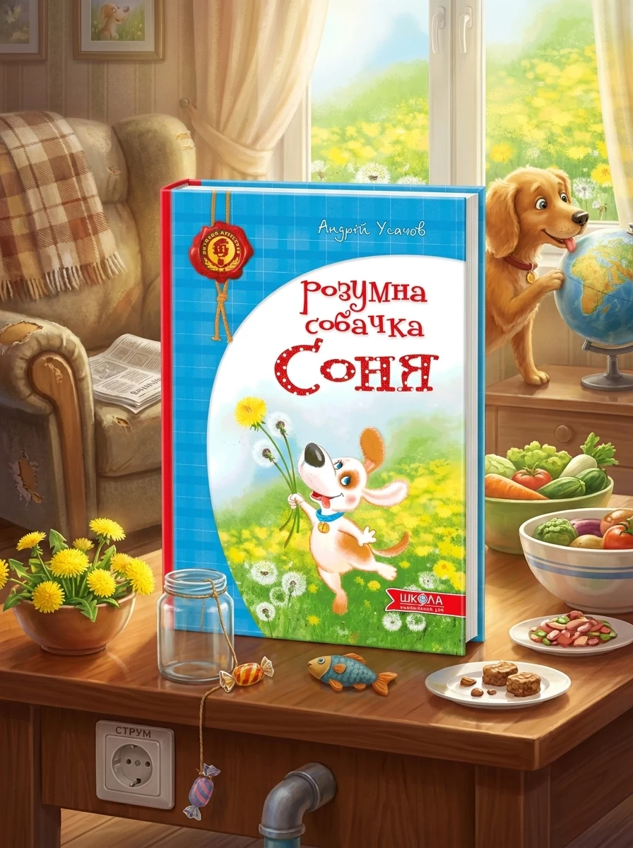 Розумна собачка Соня (синя обкладинка) — Навчальна література