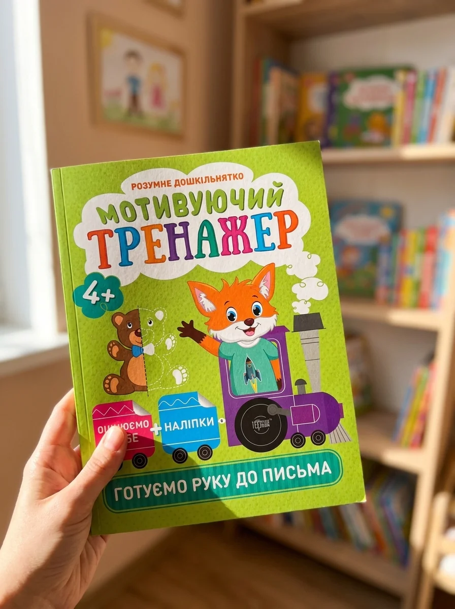 Розумне дошкільнятко. Мотивуючий тренажер. Готуємо руку до письма — фото 2