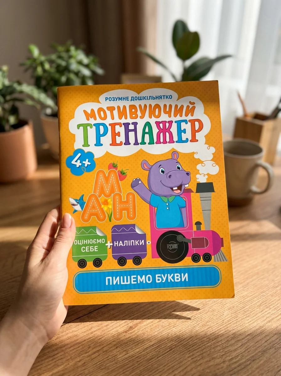 Розумне дошкільнятко. Мотивуючий тренажер. Пишемо букви — фото 2