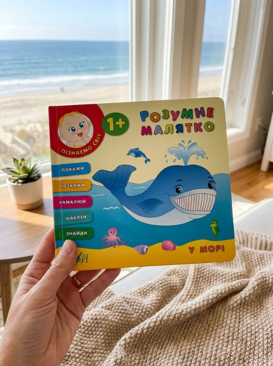 Розумне малятко. У морі — Розвивальні книги