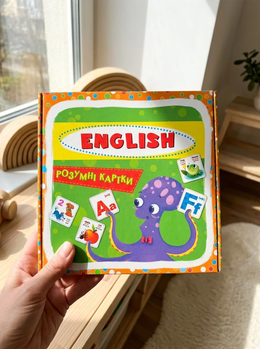 Розумні картки. English ABC. 30 карток — Вивчення мов