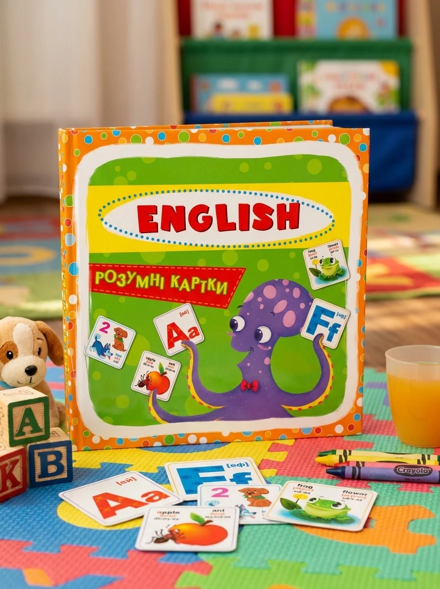 Розумні картки. English ABC. 30 карток, — Вивчення мов